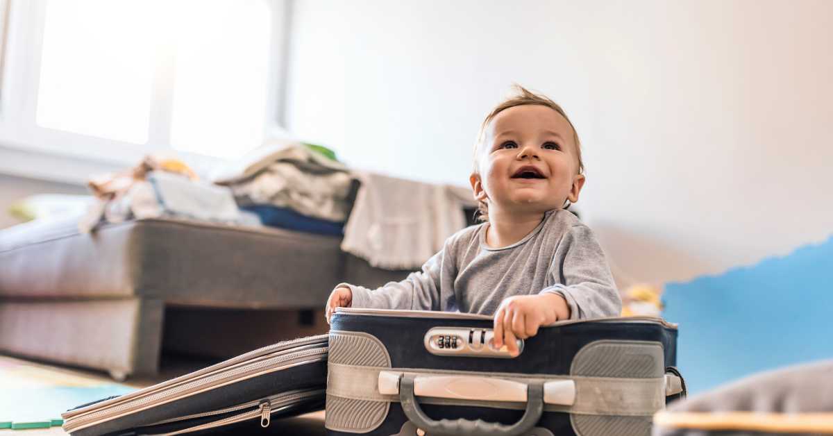 Travel Packing List – Infant Under 6 Months