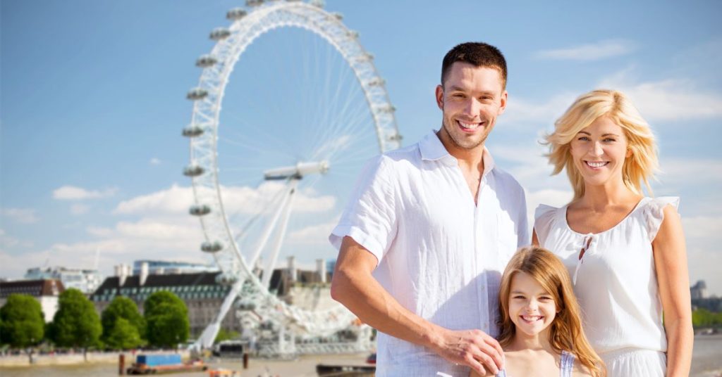 Visiting London with kids what to do and see web banner
