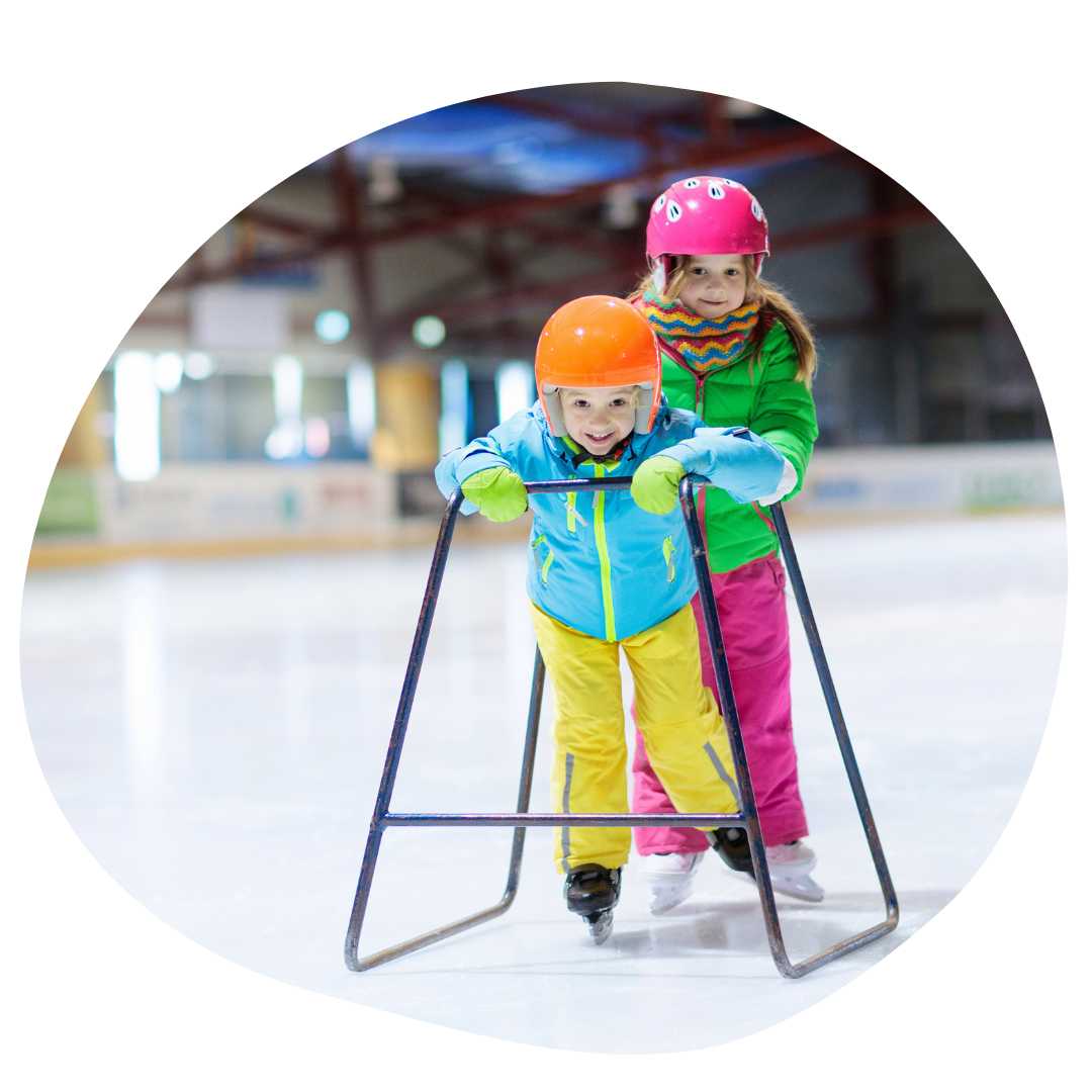 Ice Rink in Nice for kids