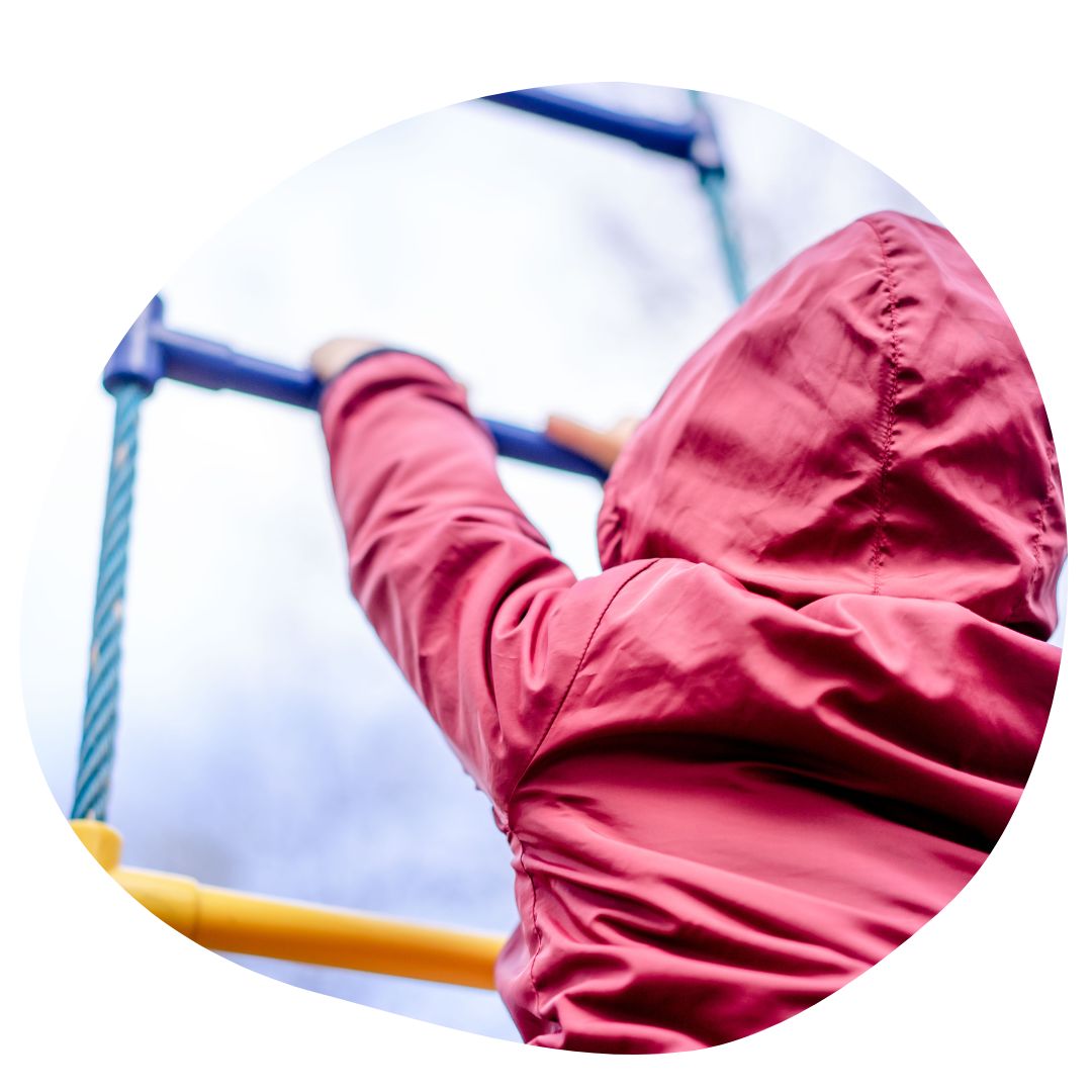 Kids playing in Bristol Playground