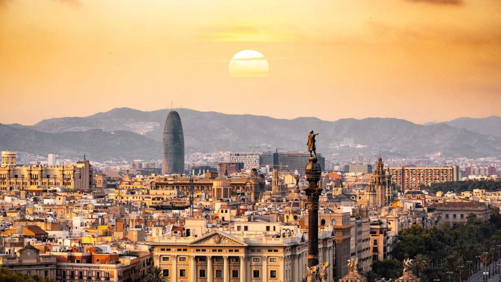 Barcelona summer destination