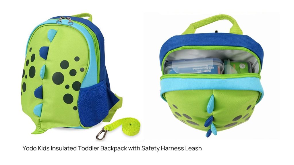 Yodo Kids Insulated Toddler Backpack with Safety Harness Leash