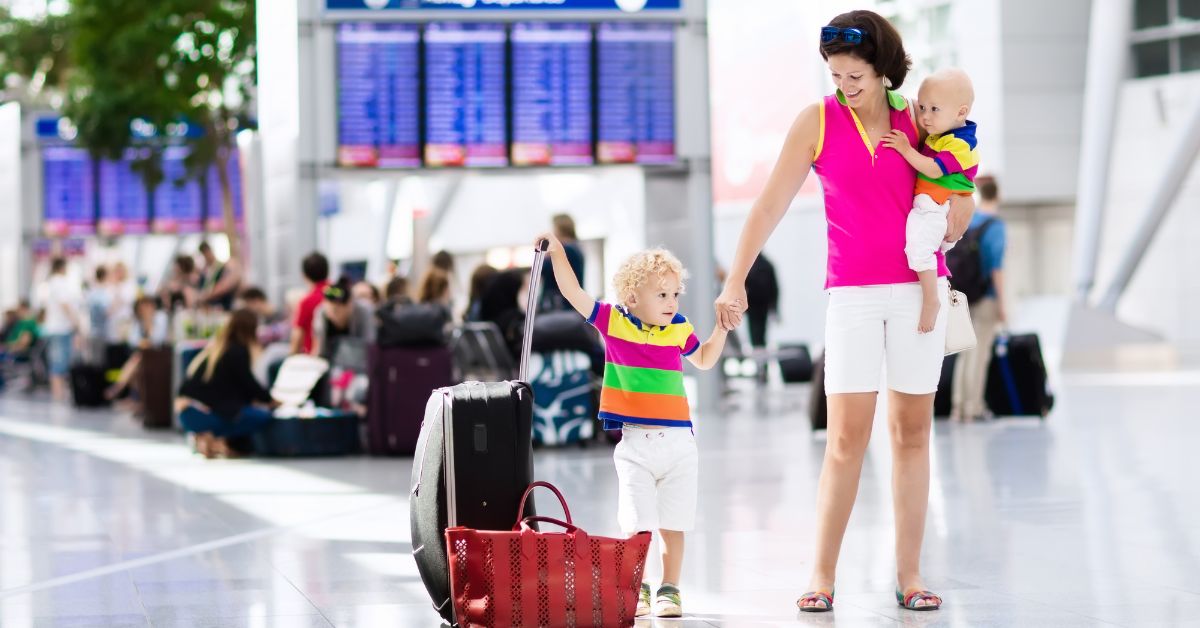 US Airports with play areas for children