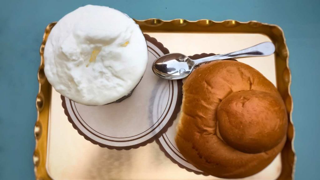 Granita and a Brioche at Bam Bar