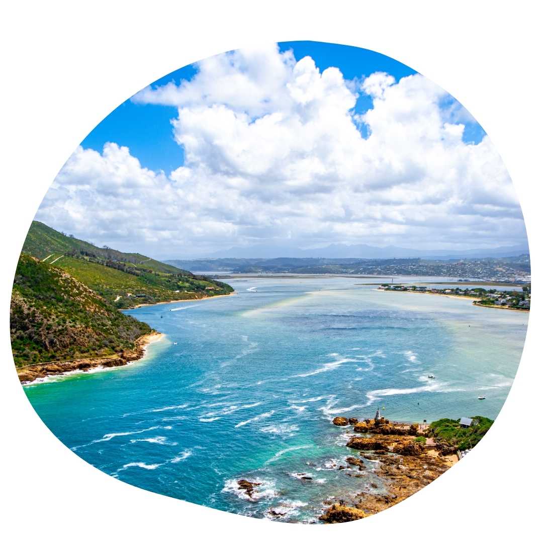Knysna Coastal Town in South Africa