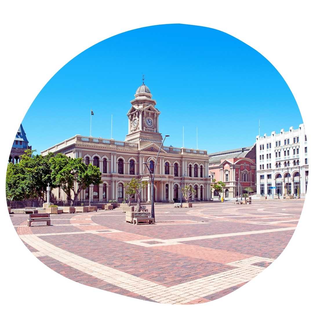 Town Hall at Port Elizabeth in South Africa