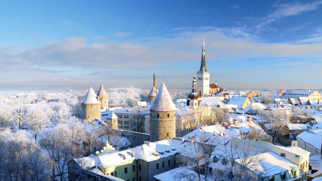 Tallinn in Winter - Kid friendly European city