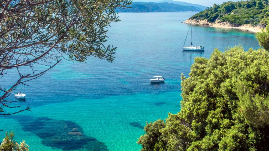 Skiathos island - secret Greek island